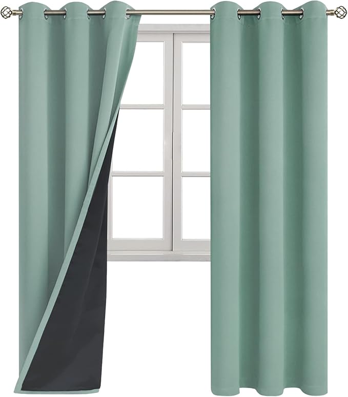 BGment Thermal Insulated 100% Blackout Curtains - Image 8