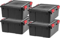 IRIS USA WeatherPro 31 Qt Storage Bins by IRISUSA