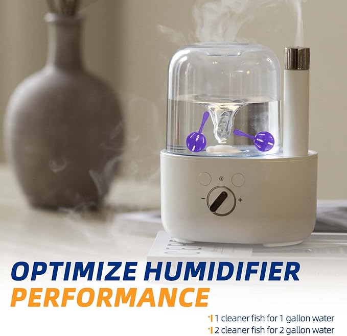 Humidifier Cleaner Ball, Tank Cleaning Cartridge, Purifies Water and Eliminates - Image 5