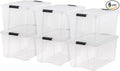 IRIS USA 72 Qt Stackable Plastic Storage Bins by IRISUSA