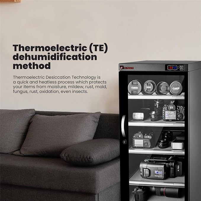 SLINGER 125L Dehumidifying Dry Cabinet Box, Digital Control Noiseless and - Image 3