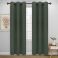Easy-Going Blackout Curtains for Bedroom, Solid Thermal Insulated Grommet and by Easy-Going