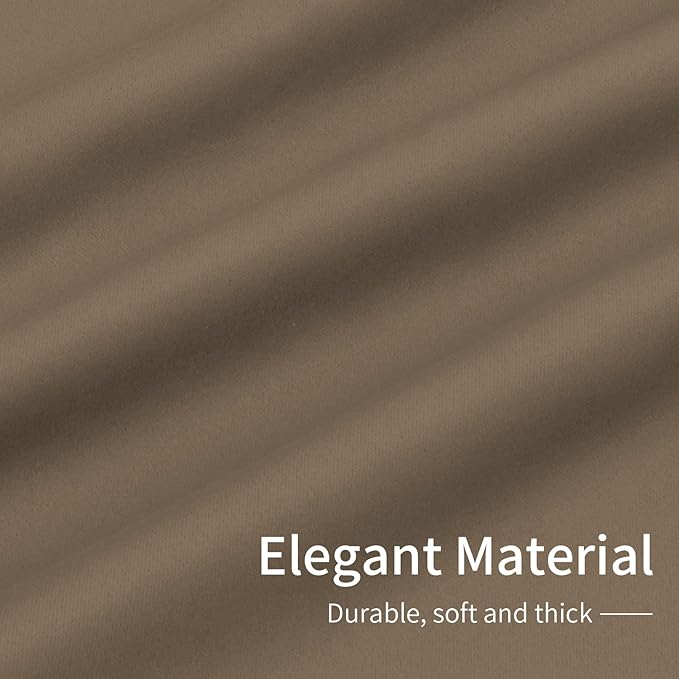 Easy-Going Blackout Curtains for Bedroom, Solid Thermal Insulated Grommet and - Image 6