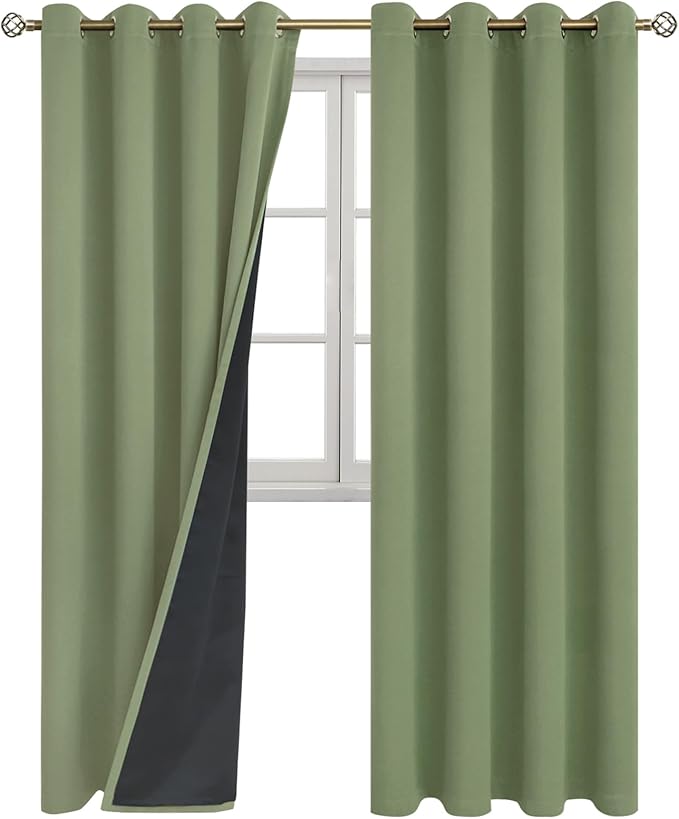 BGment Thermal Insulated 100% Blackout Curtains - Image 8