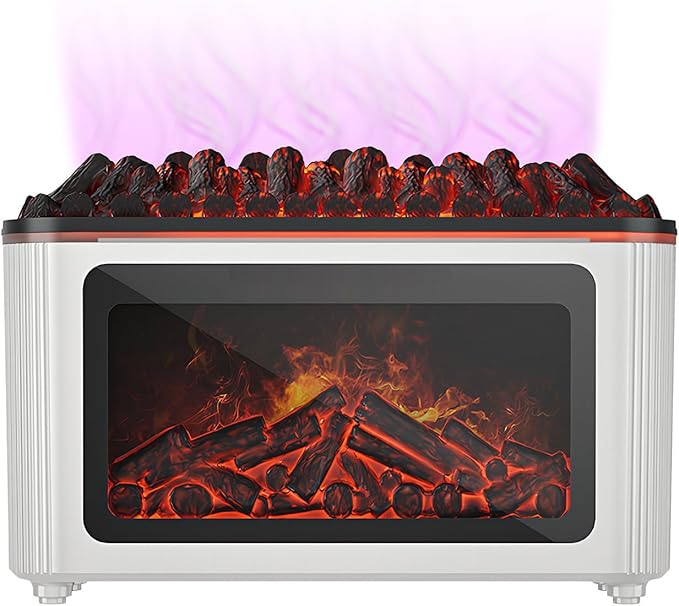 Fireplace Diffuser - 160ml Ultrasonic Quiet Home Decor by Unknown