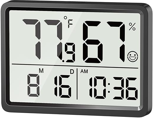 DOOMAY Room Thermometer Indoor by DOOMAY