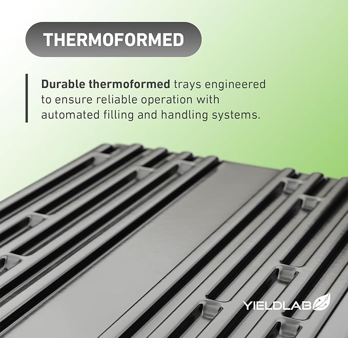 10x20 Inch Black Plastic 10 Pack Plant Propagation Tray – Growing Trays - Image 3