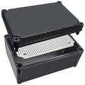 Junction Box, IP67 Waterproof ABS Black Project Box by Otdorpatio