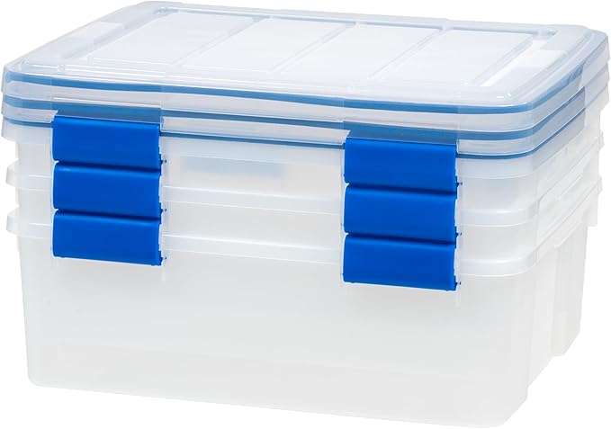 IRIS USA 26.5 Quart WEATHERPRO Plastic Storage Box - Image 8