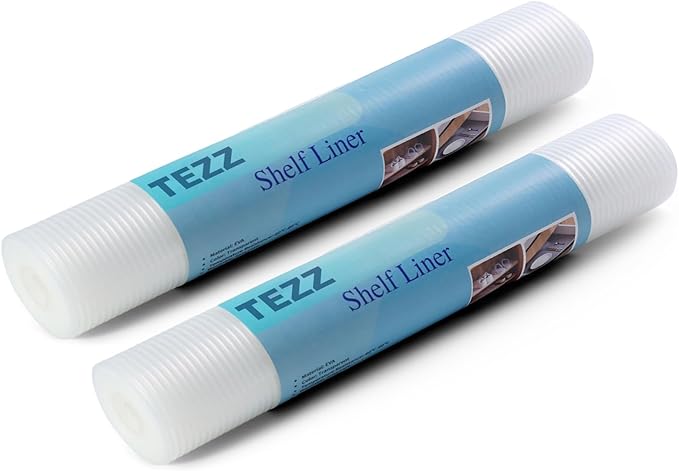 2 Rolls Shelf Liner, 14 Inches x 20 FEET Non-Slip Kitchen Cabinet Liner - Image 8