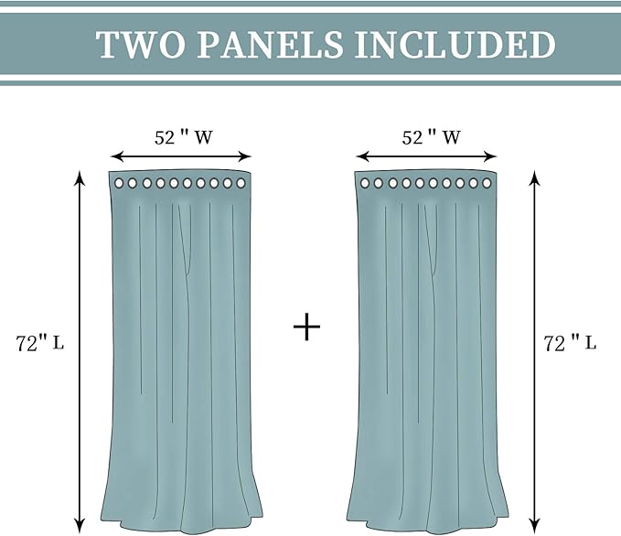BGment Thermal Insulated 100% Blackout Curtains - Image 8