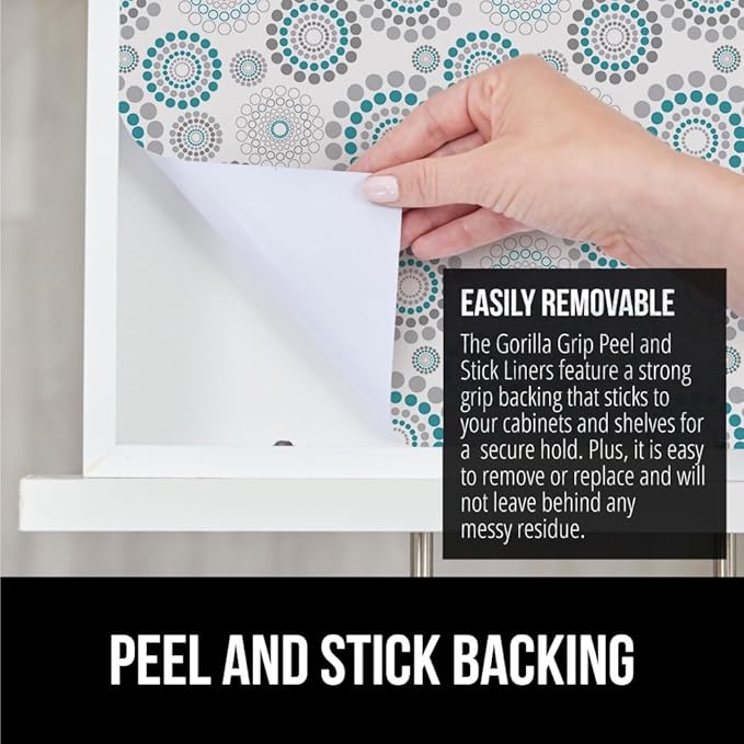 GORILLA GRIP Peel and Stick Paper, Removable Cover - Image 4