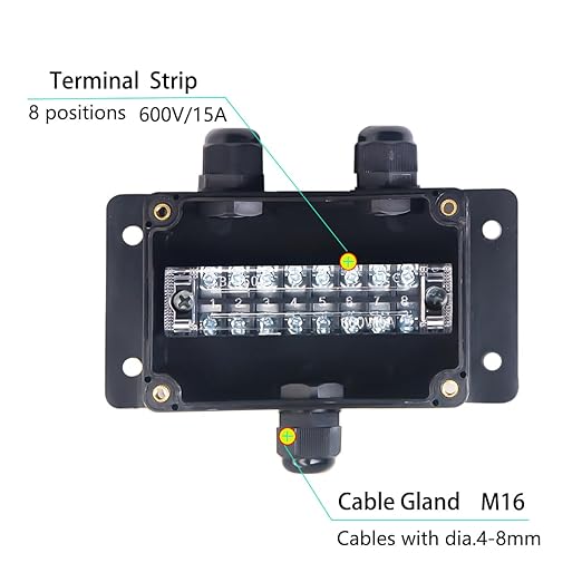 Watertight Junction Box, IP67 Waterproof Electrical Project Box - Image 2