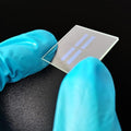 Etched ITO Coated Glass sputtered Stripes Conductive Cover Slides by ConductiveglassforLab
