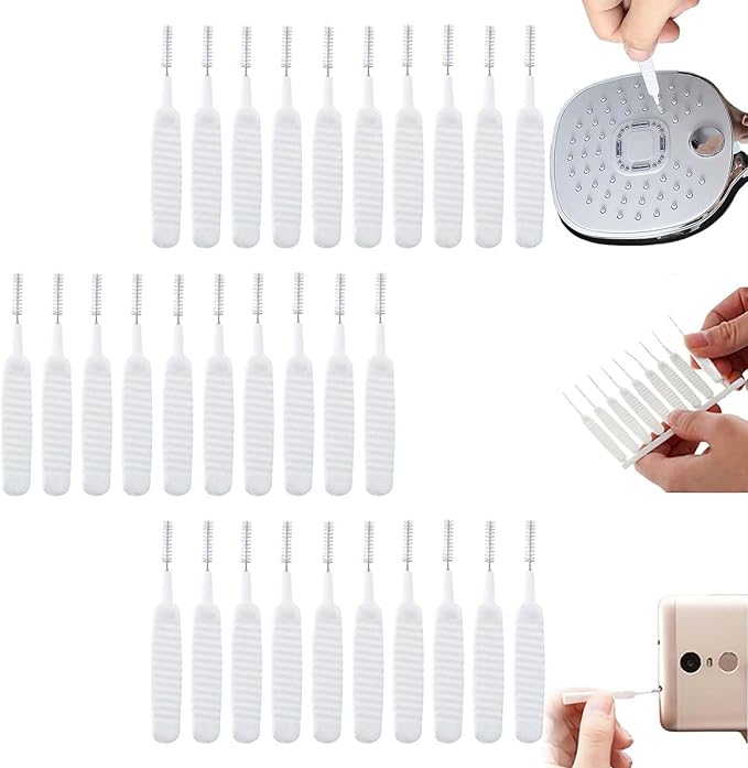 Upgrade Shower Head Cleaning Brush, Gap Hole Anti-Clogging Cleaning Brush by Viwgnxy