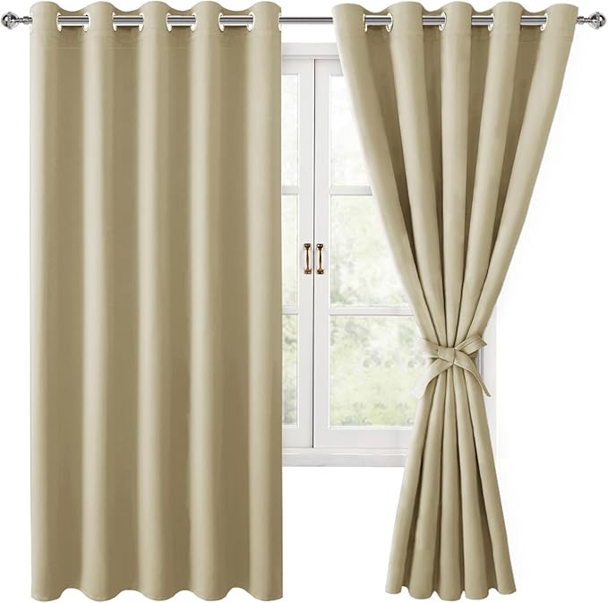 Hiasan Grommet Blackout Curtains by Hiasan