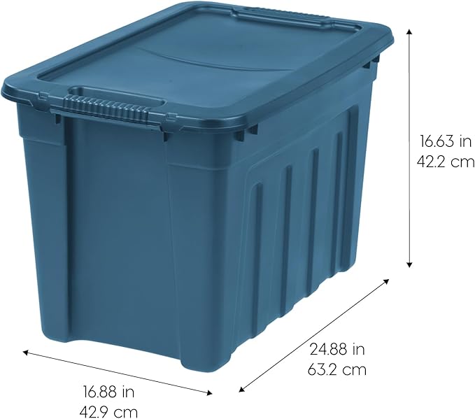 IRIS USA 20 Gallon Eco-Friendly Heavy Duty Storage Totes - Image 2