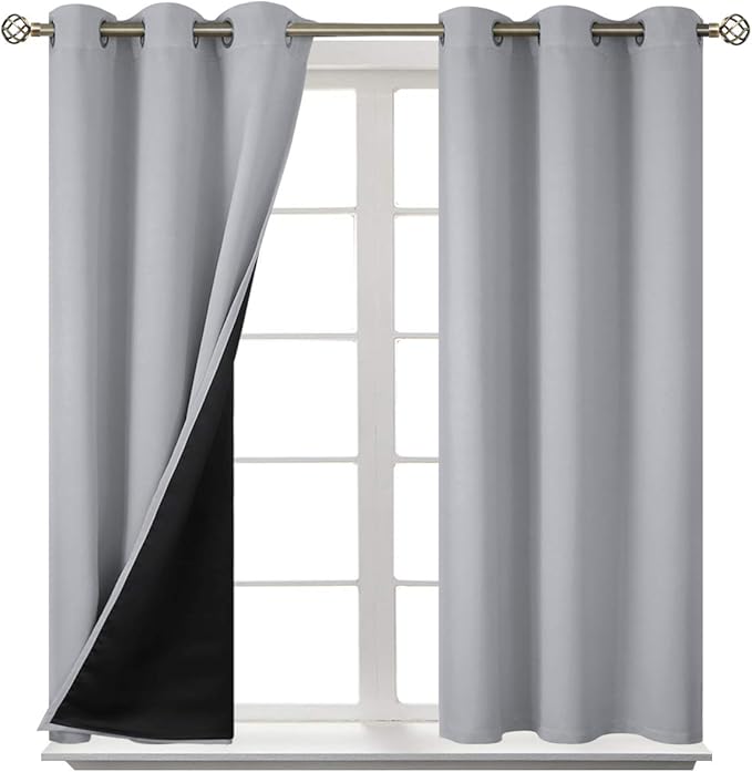 BGment Blackout Curtains 45 Inch Length - Image 8