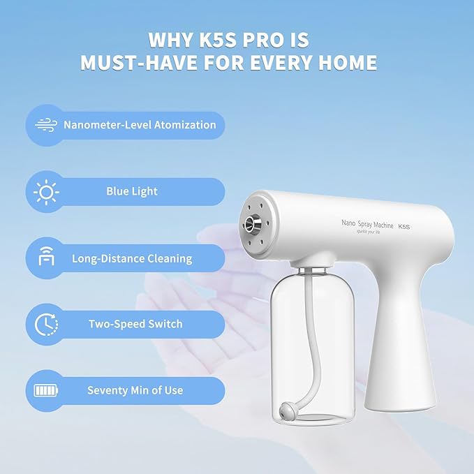 Handheld Rechargeable ULV Nano Mist Mister - Image 4