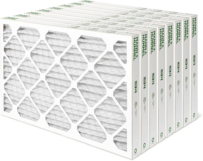 Mann+Hummel 16x24x2 MERV 8 Pleated HVAC AC Furnace Air Filters. Box of 8. by MannHummel