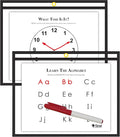 C-Line Reusable Dry Erase Pockets, Horizontal by C-Line