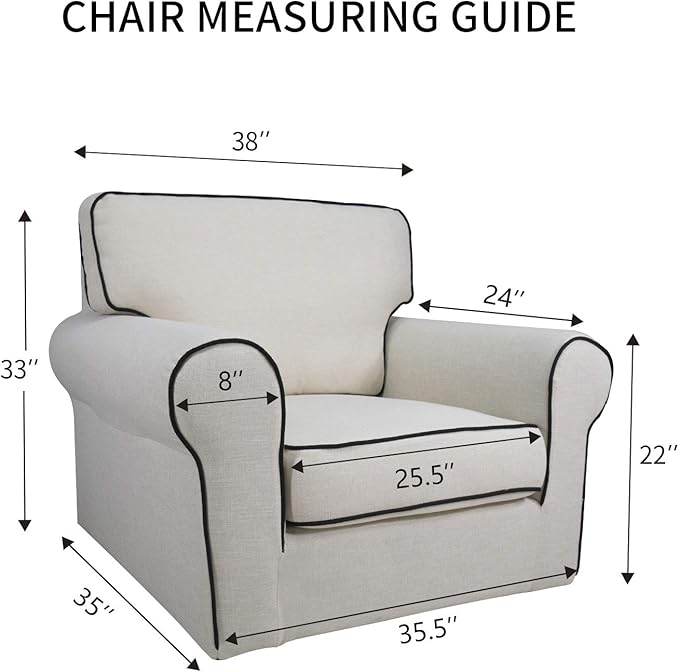PureFit 100% Dual Waterproof Couch Cover Slipcovers - Image 6