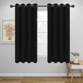 Easy-Going Blackout Curtains for Bedroom, Solid Thermal Insulated Grommet and by Easy-Going