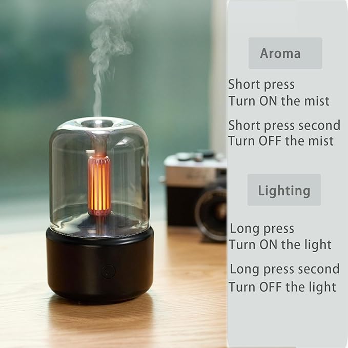 LONCIN Essential Oil Diffuser, 150ml Aromatherapy Diffuser - Image 2