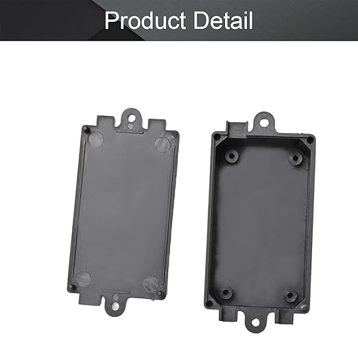 Fielect 10Pcs Dustproof Electronic Junction Box Plastic Enclosure Project Box - Image 4