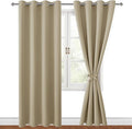 Hiasan Blackout Curtains for Bedroom, 52 x 96 Inches Long by Hiasan