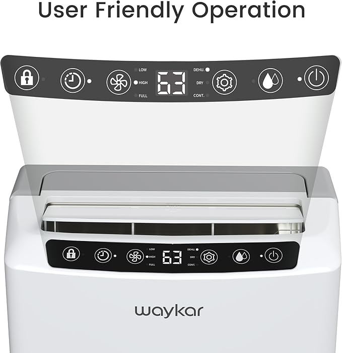 Waykar 2000 Sq. Ft 34 Pints 2025 Most Efficient Energy Star Dehumidifier - Image 7