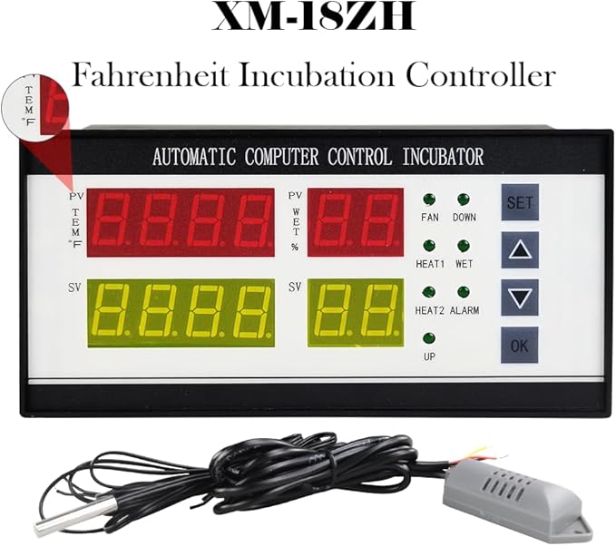 Professional Incubator Controller Digital Egg Incubator Temperature Humidity - Image 6