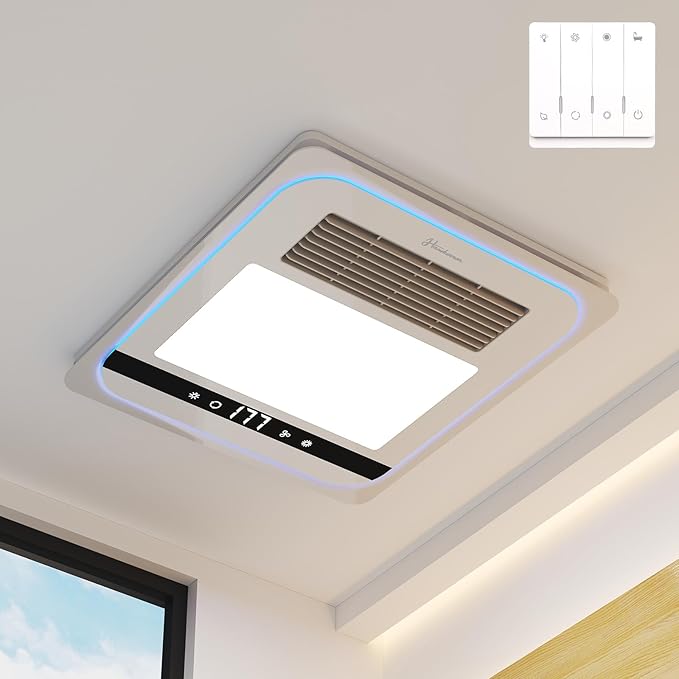 4 in 1 Bathroom Exhaust Fan by FocusonKitchenBathroom