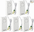 Topvico Water Leak Detector, 120dB Loud Siren, Powered by 9V Battery, Sensor by MakeLifeSaferandSmarterEnjoyPeaceofMind