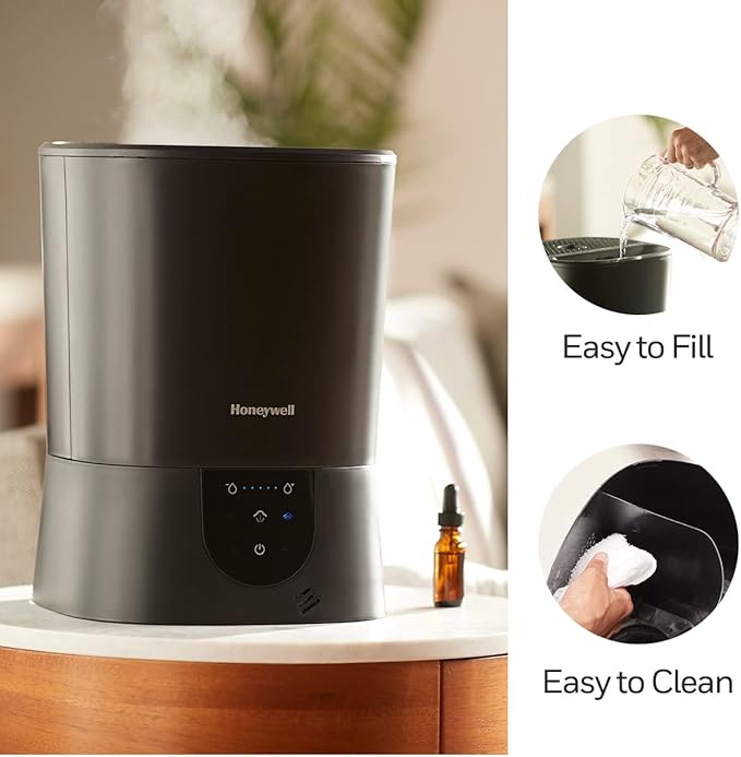 Honeywell Easy-to-Care Filter Free Warm Mist Humidifier, Medium Rooms, 1.5 - Image 8