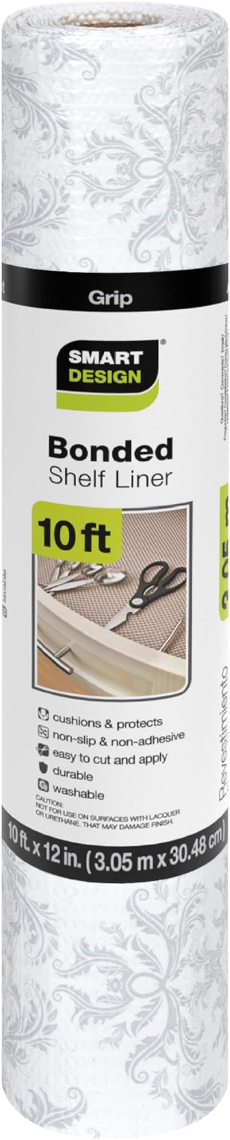 Smart Design Bonded Grip Shelf Liner - Image 3