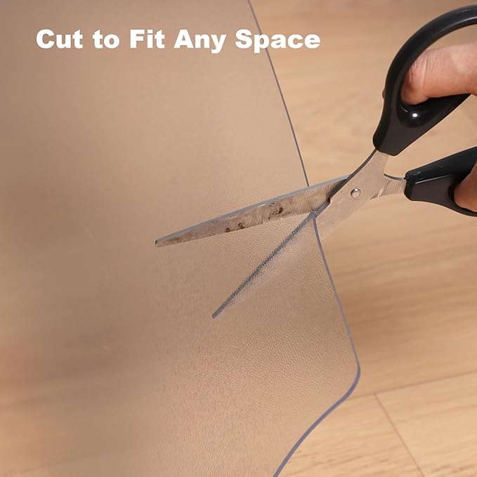 3'×4' Frosted Clear Waterproof Area Mat - Image 6