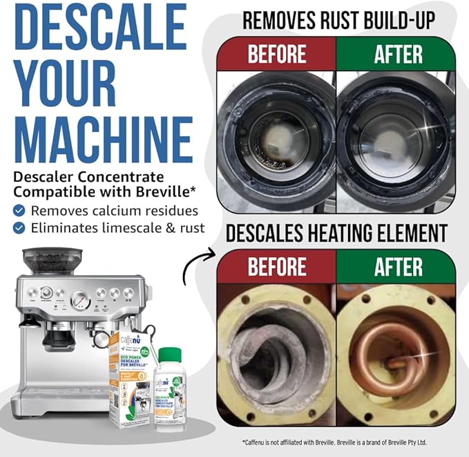 Breville Compatible Descaling Solution. Bottle of Descaler Solution. Descaling - Image 2