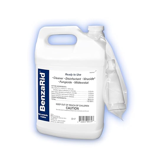 Hospital Disinfectant Sanitizer & Virucide | Kills 99.99% of COVID-19, Avian by BenzaRid