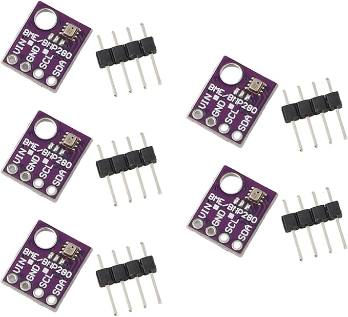 Digital Temperature Humidity Sensor Module BME280 5PCS Environmental Monitoring - Image 4