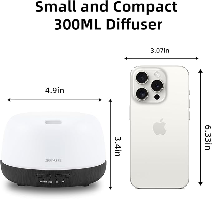 300ML Essential Oil Diffuser - Image 2