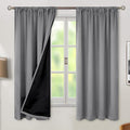 BGment 100% Blackout Curtains for Bedroom 63 Inch Length 2 Panels, Thermal by BGment