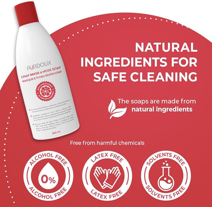 PURDOUX™ CPAP Mask & Hose Cleaning Soap - Image 6