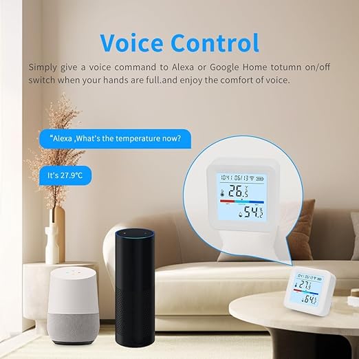 Smart WiFi Thermometer and Hygrometer – Temperature & Humidity Sensor - Image 2