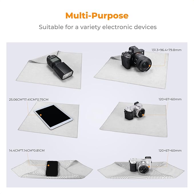 K&F CONCEPT Lens Camera Protective Wrap, Anti-scratch Lens protector, Magic - Image 4