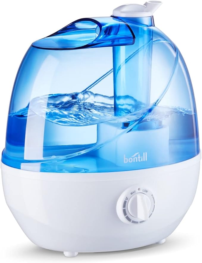 Cool Mist Humidifiers for Bedroom & Large Room Quiet Ultrasonic Air Humidifier - Image 2