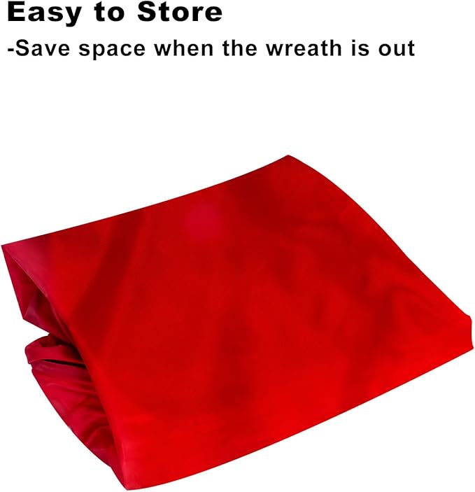 TQS 25" Christmas Wreath Storage Bag - Image 8