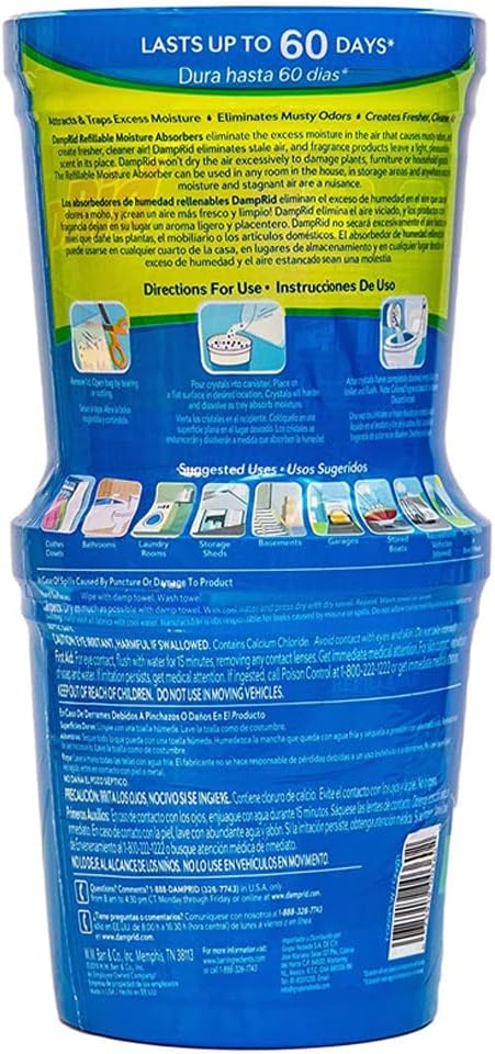 DampRid Pure Linen Refillable Moisture Absorber - Image 3