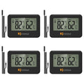 4PCS Mini Digital Hygrometer and Thermometer Reptile Thermometer by KJCOOSWI