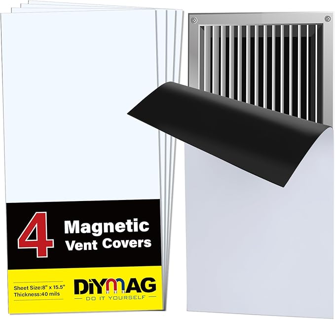 DIYMAG 4Pack Strong Magnetic Vent Covers, Magnets by DIYMAG